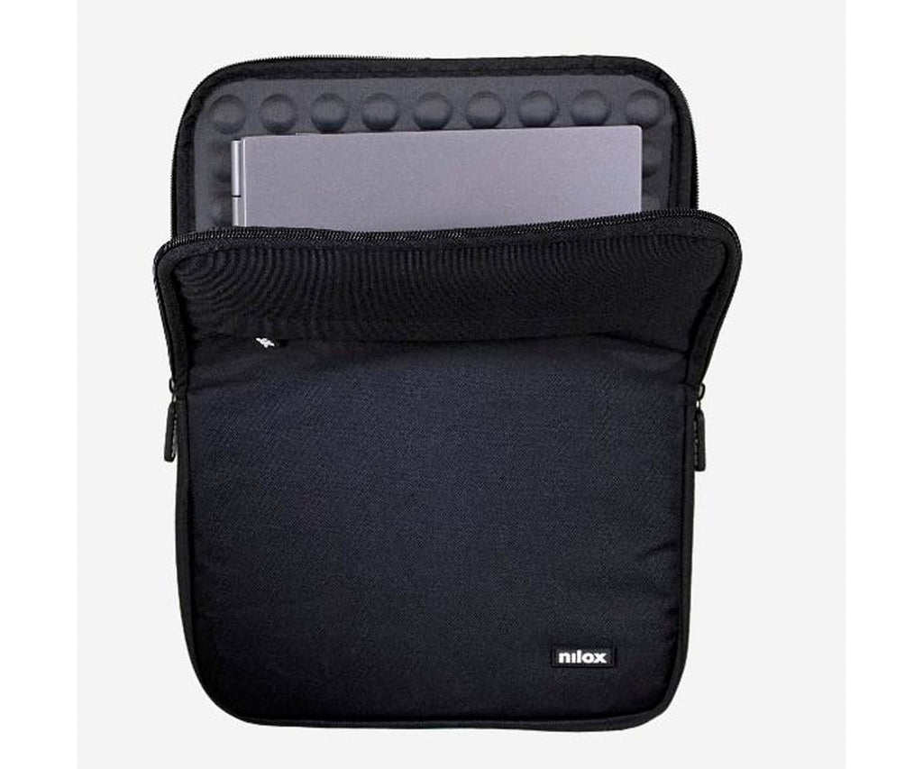 NILOX SLEEVE NEGRA / FUNDA PARA PORTÁTIL DE 14.1" - detalle
