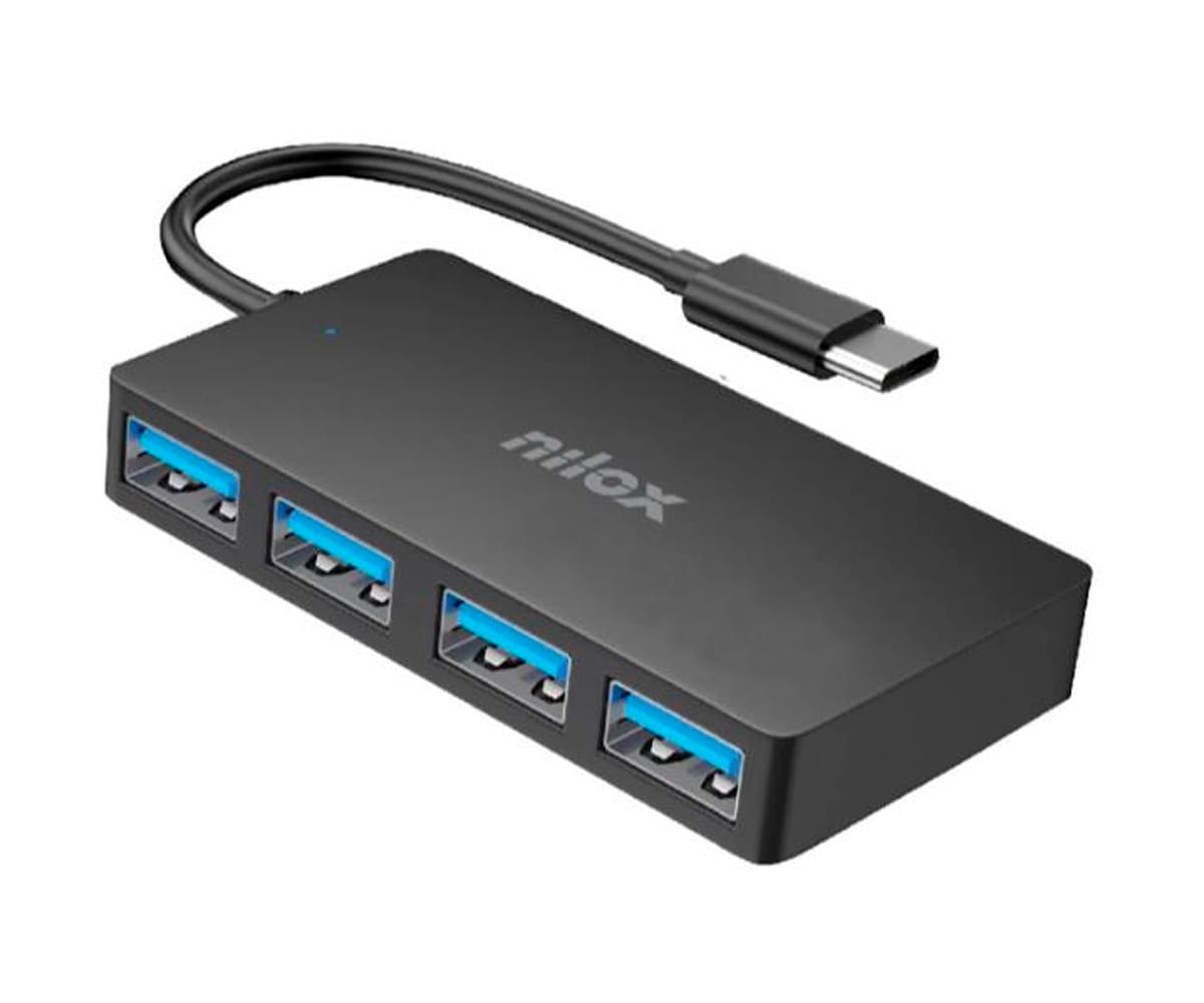 NILOX DOCKING STATION USB-C / 4 PUERTOS USB 3.2