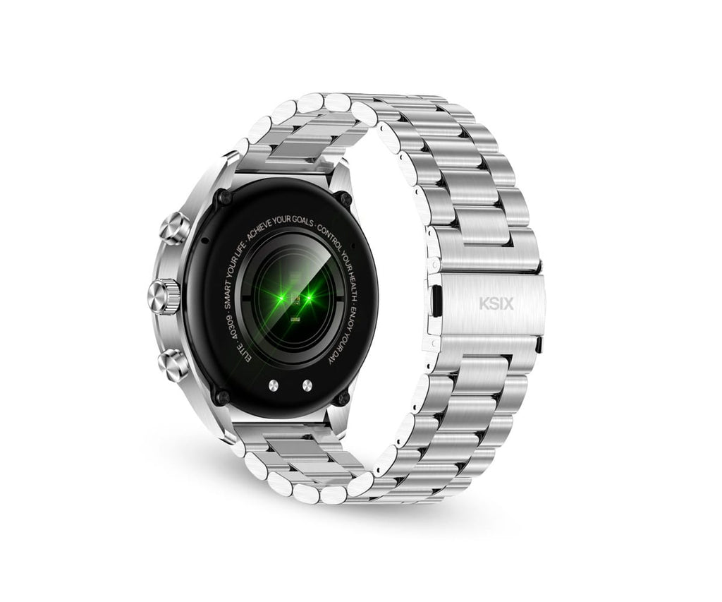 KSIX ELITE PLATEADO / SMARTWATCH 1.43" - detalle