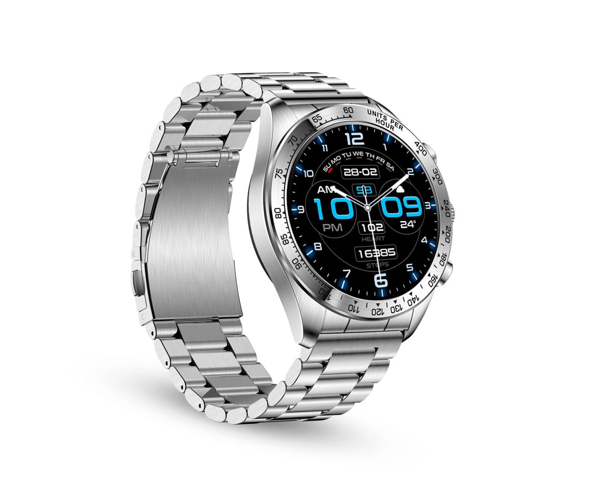 KSIX ELITE PLATEADO / SMARTWATCH 1.43" - detalle