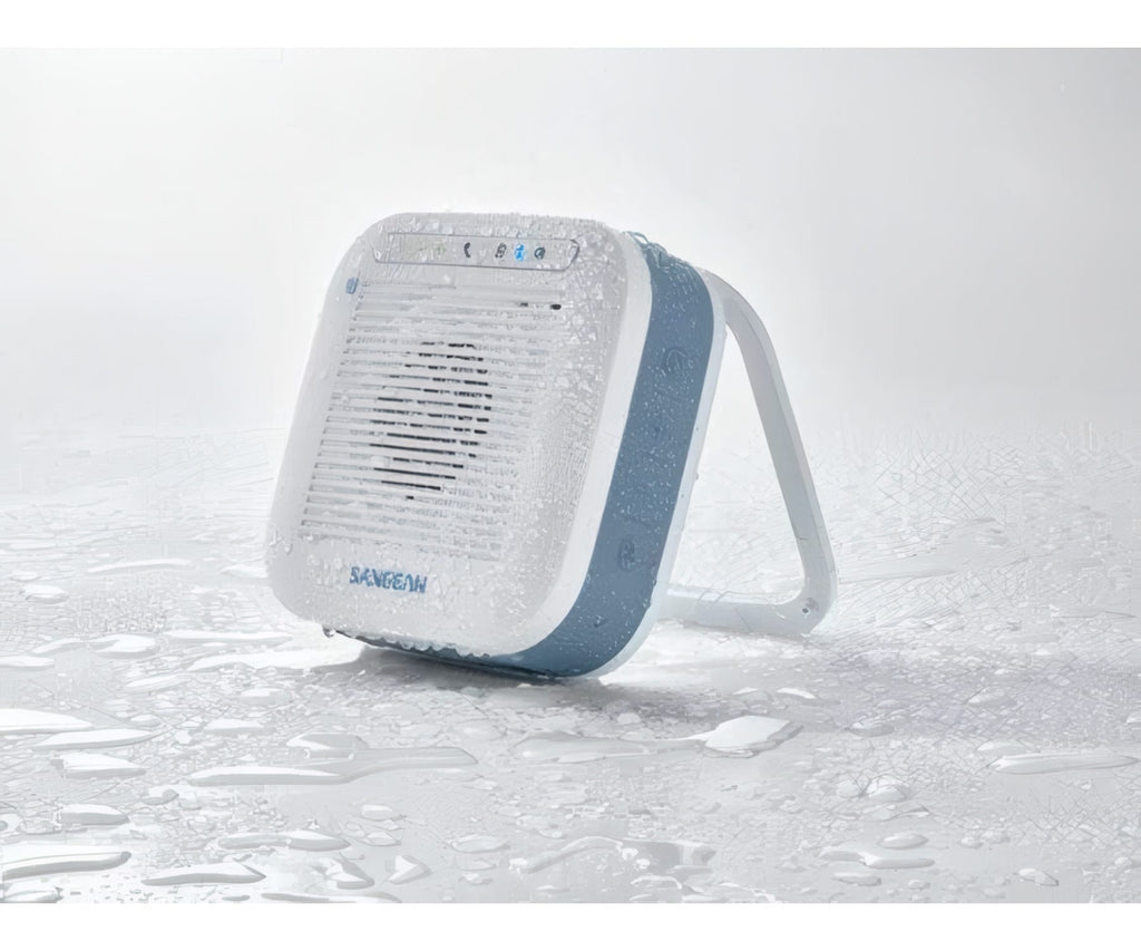 SANGEAN H200 BLANCO / ALTAVOZ PORTÁTIL INALÁMBRICO - detalle