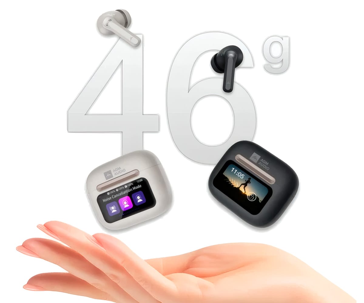AGM BUDS 9 NEGRO / AURICULARES INEAR TRUE WIRELESS - detalle