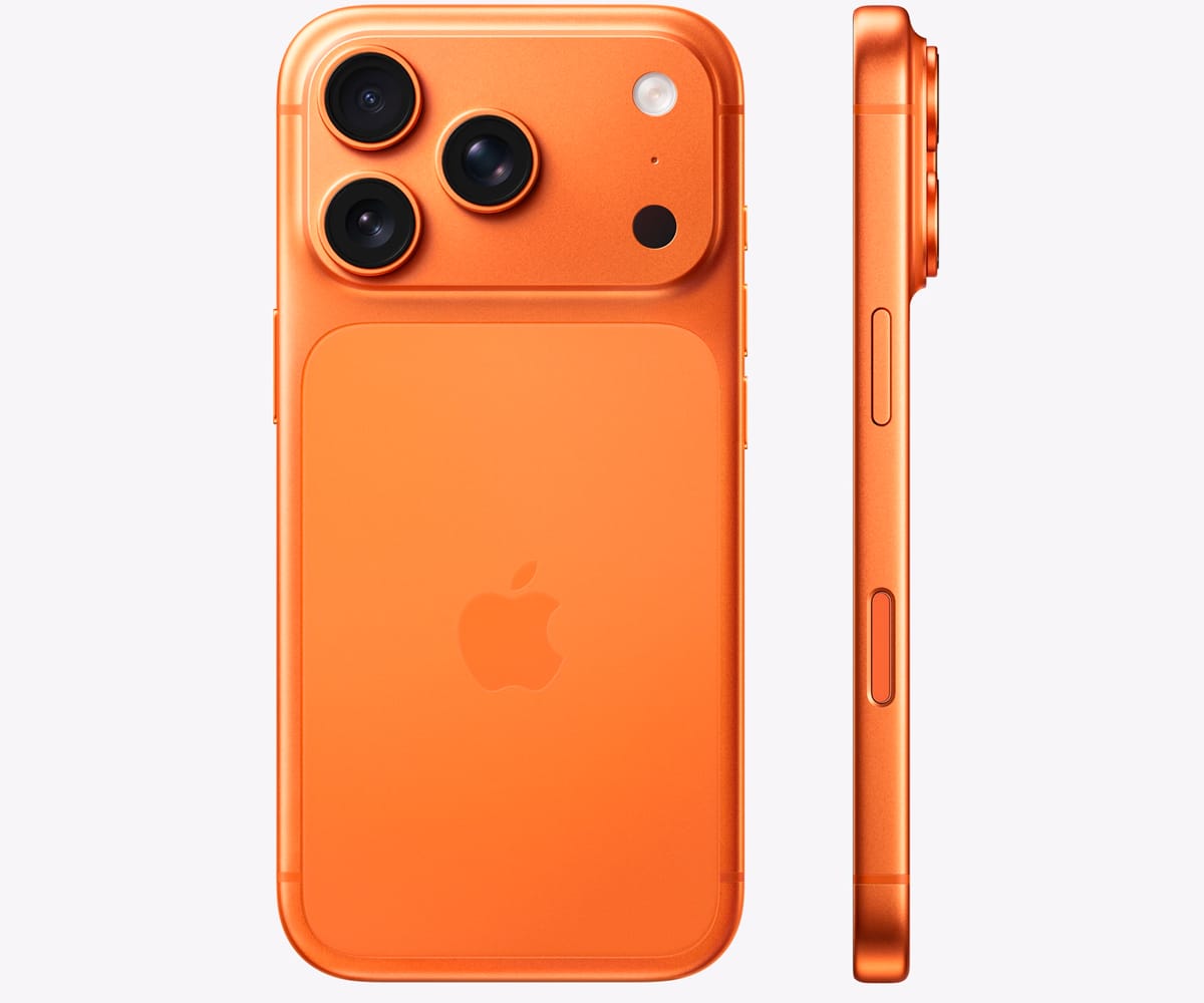 APPLE IPHONE 17 PRO NARANJA CÓSMICO / 12+512GB / 6.3" OLED 120HZ - detalle