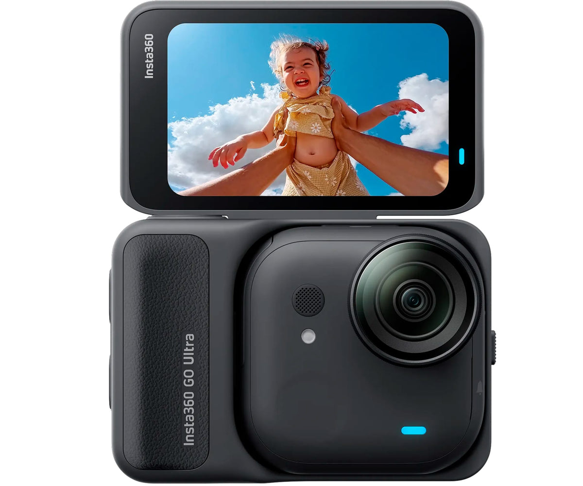 INSTA360 GO ULTRA BLACK / CÁMARA DE ACCIÓN 4K / SENSOR DE 1/1,28" / MODO HDR ACTIVO - detalle
