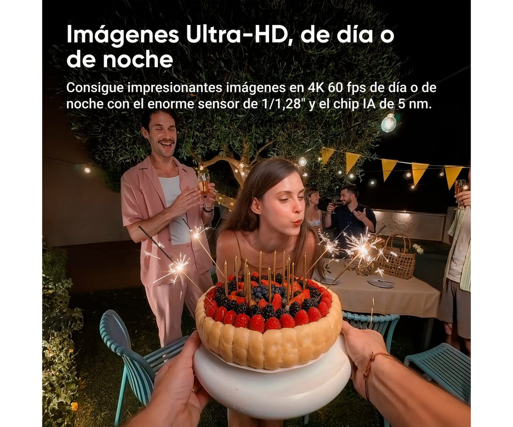 INSTA360 GO ULTRA BLACK / CÁMARA DE ACCIÓN 4K / SENSOR DE 1/1,28" / MODO HDR ACTIVO - detalle
