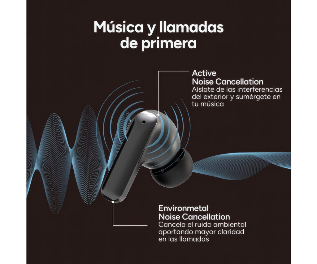 KSIX ULTIMAI BLACK / AURICULARES INALÁMBRICOS KSIX ULTIMAI / IA INTEGRADA - detalle