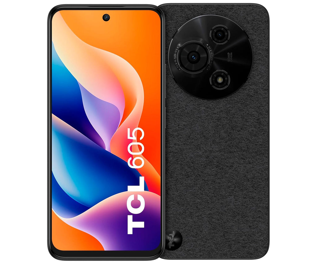 TCL 605 BLACK / 8+256GB / 6.7" HD+ 90HZ