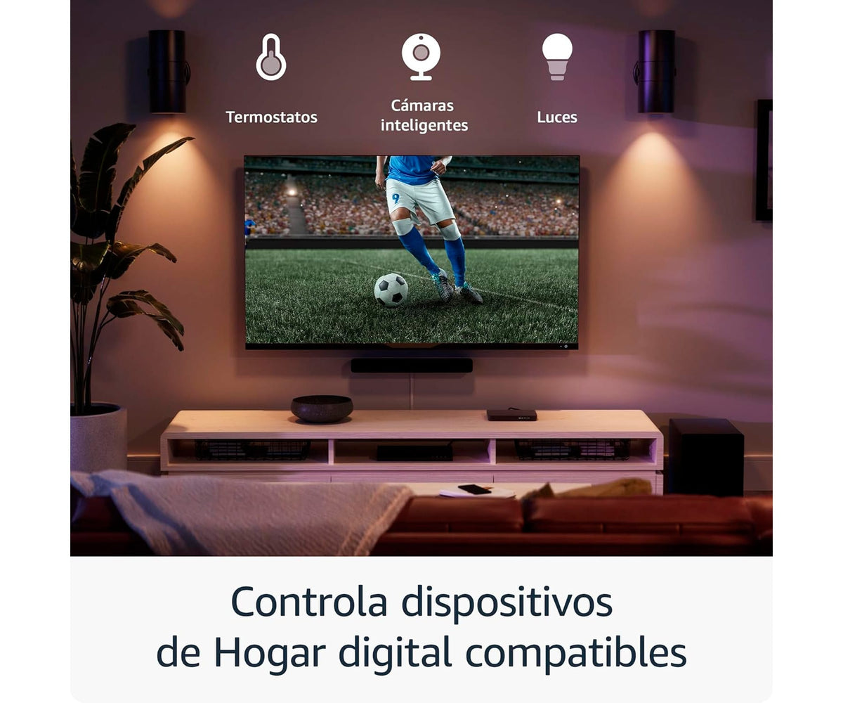 AMAZON FIRE TV STICK 4K PLUS (2.ª GENERACIÓN) NEGRO / COMPATIBLE CON WI-FI 6, DOLBY VISION, DOLBY ATMOS Y HDR10+ - detalle