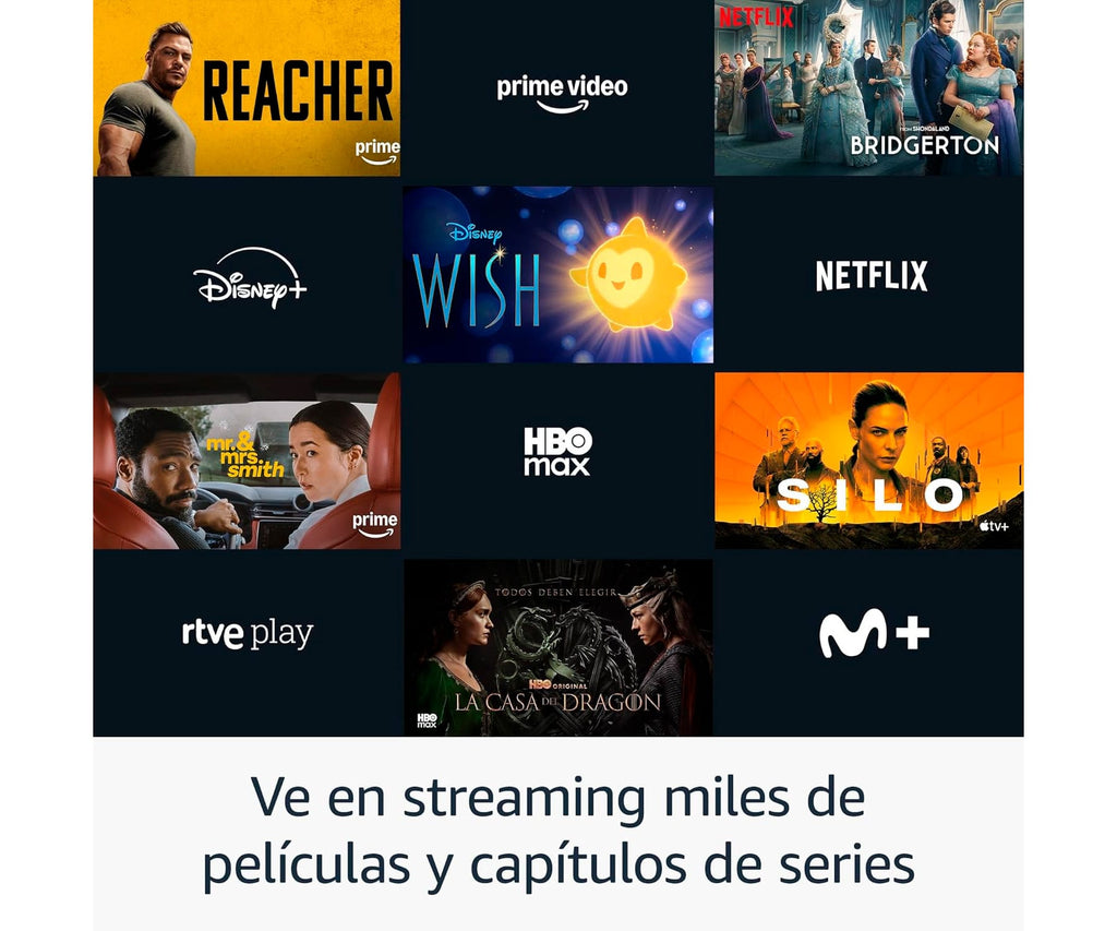 AMAZON FIRE TV STICK 4K PLUS (2.ª GENERACIÓN) NEGRO / COMPATIBLE CON WI-FI 6, DOLBY VISION, DOLBY ATMOS Y HDR10+ - detalle