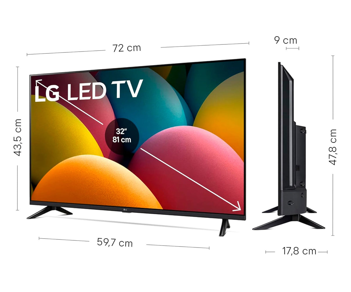 LG FHD AI LR60 / TELEVISOR SMART TV 32" FHD - detalle