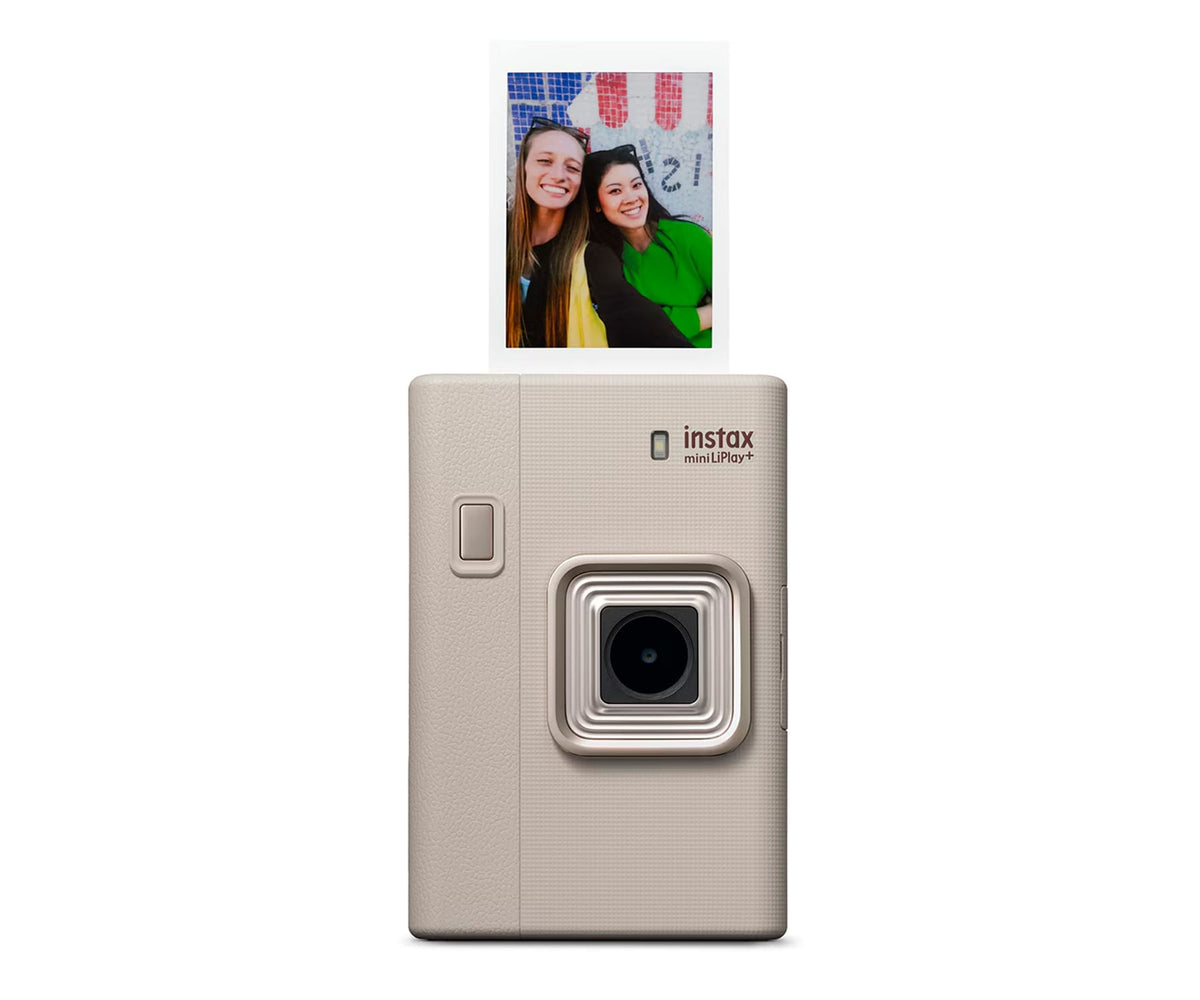 FUJIFILM INSTAX MINI LIPLAY+ SAND BEIGE / CÁMARA INSTANTÁNEA HÍBRIDA - detalle