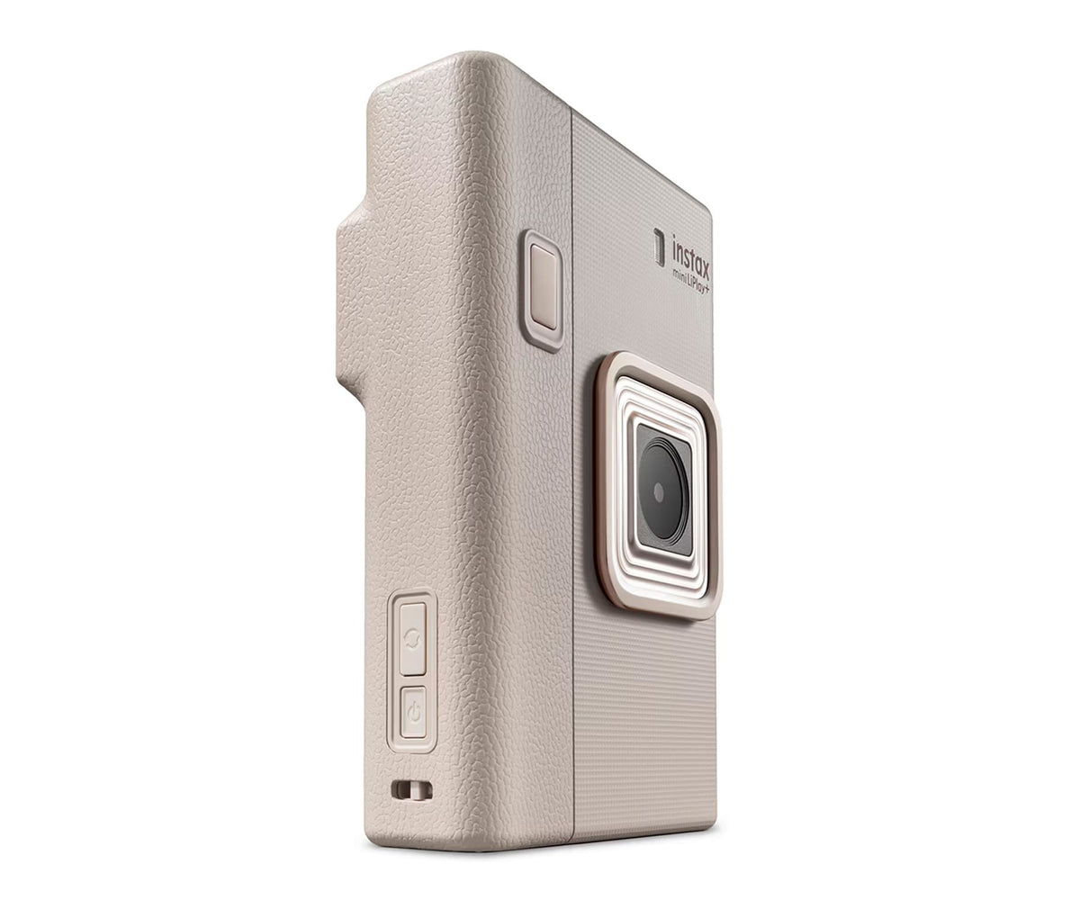 FUJIFILM INSTAX MINI LIPLAY+ SAND BEIGE / CÁMARA INSTANTÁNEA HÍBRIDA - detalle