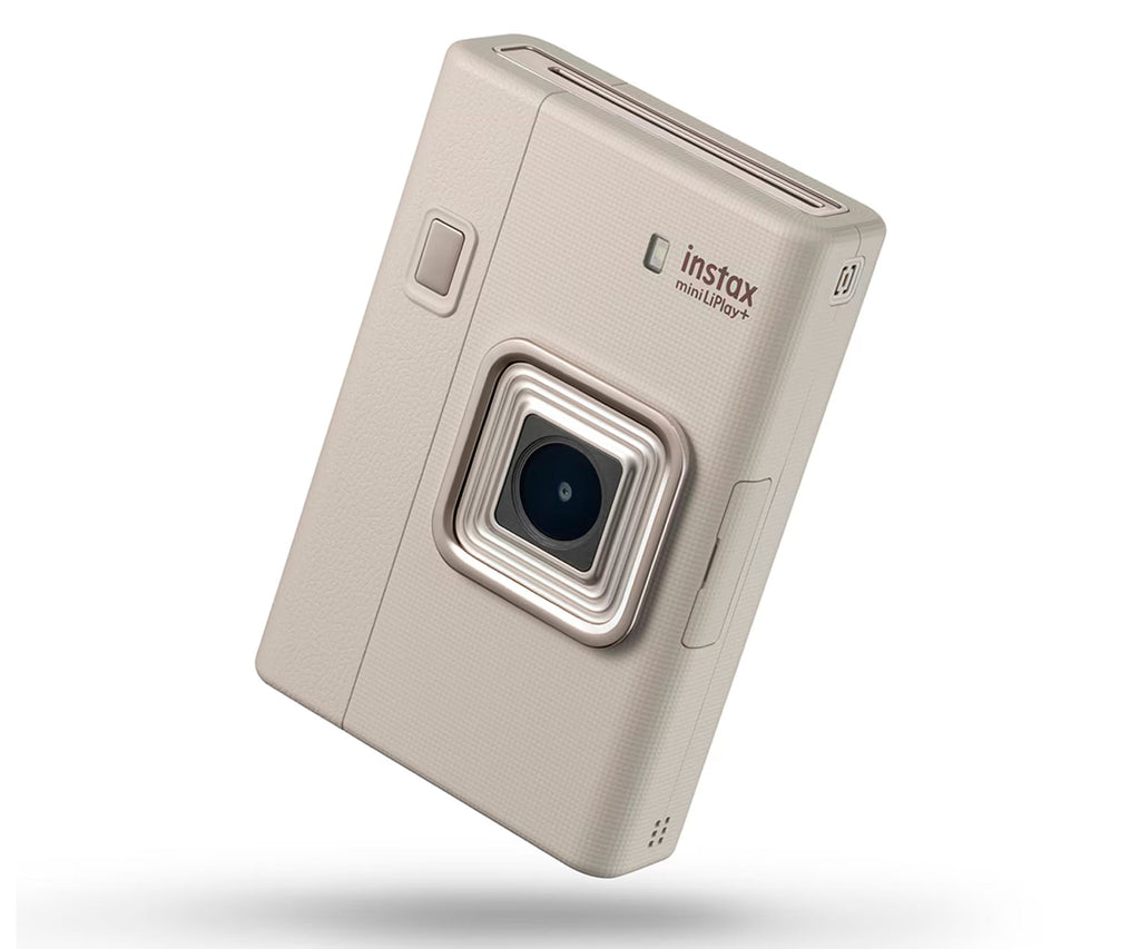FUJIFILM INSTAX MINI LIPLAY+ SAND BEIGE / CÁMARA INSTANTÁNEA HÍBRIDA - detalle