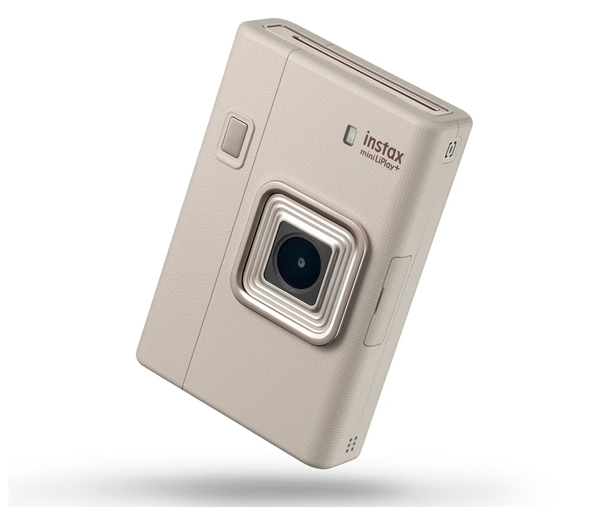 FUJIFILM INSTAX MINI LIPLAY+ SAND BEIGE / CÁMARA INSTANTÁNEA HÍBRIDA - detalle