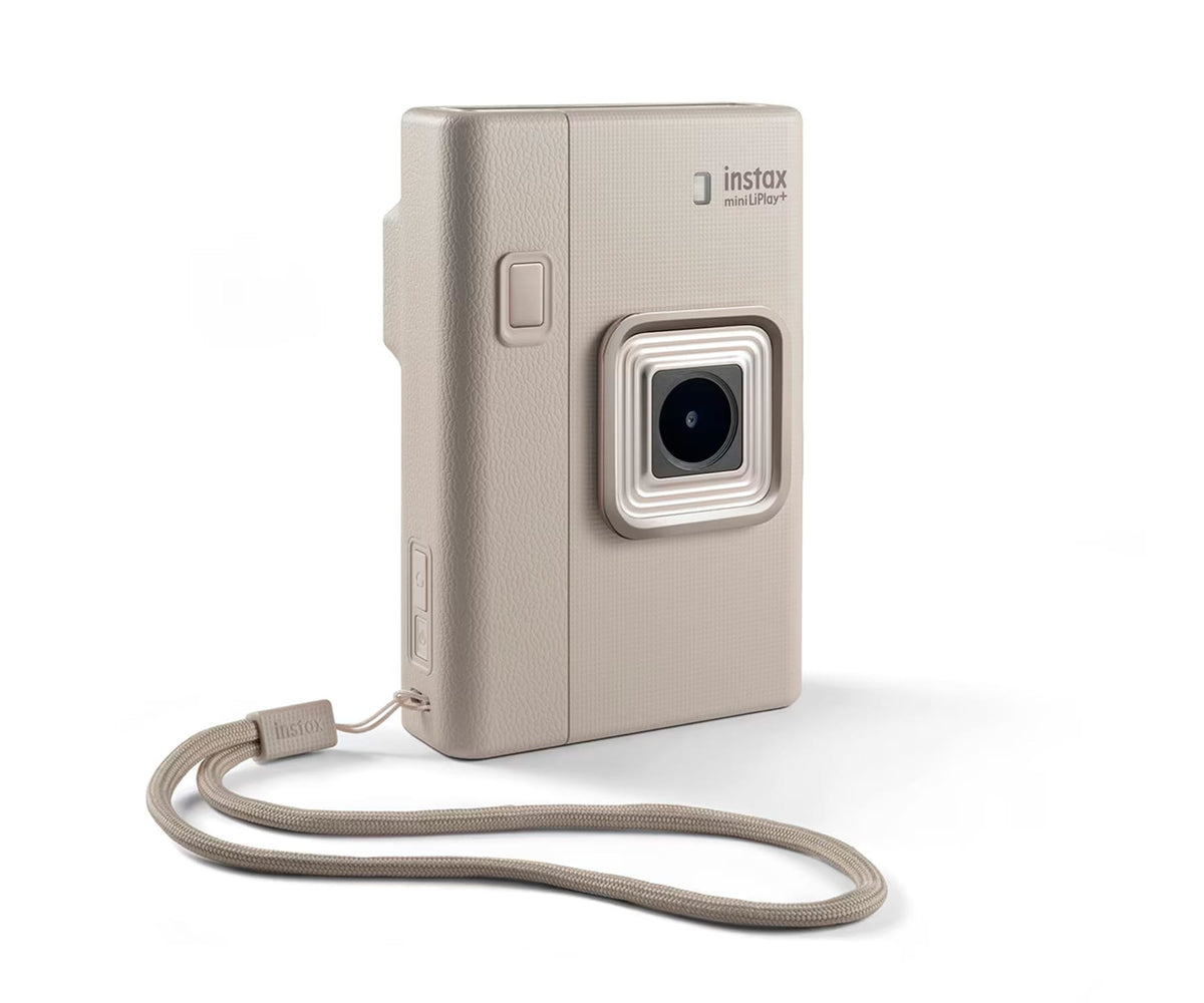 FUJIFILM INSTAX MINI LIPLAY+ SAND BEIGE / CÁMARA INSTANTÁNEA HÍBRIDA - detalle