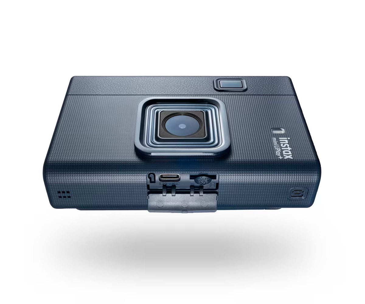 FUJIFILM INSTAX MINI LIPLAY+ MIDNIGHT BLUE / CÁMARA INSTANTÁNEA HÍBRIDA - detalle