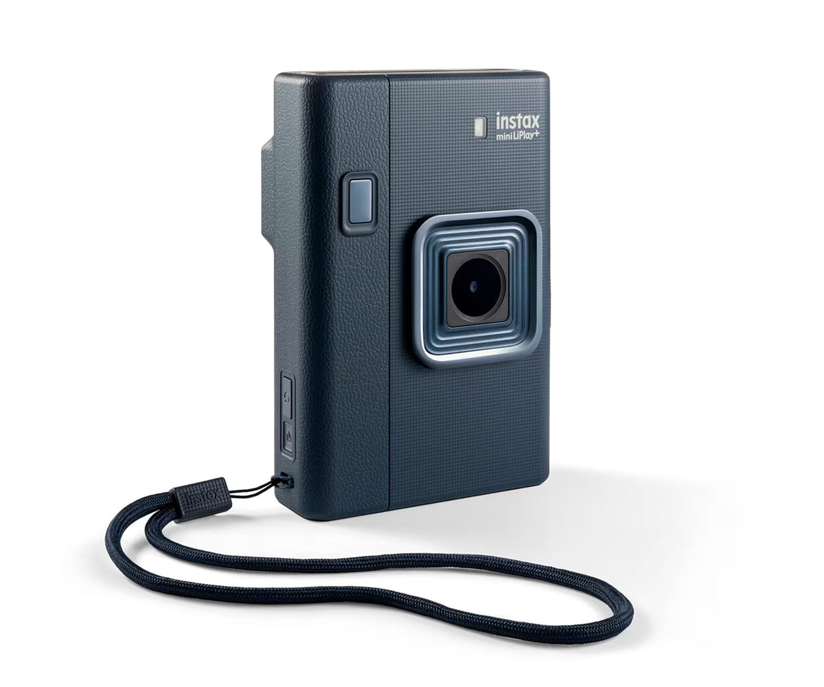 FUJIFILM INSTAX MINI LIPLAY+ MIDNIGHT BLUE / CÁMARA INSTANTÁNEA HÍBRIDA - detalle
