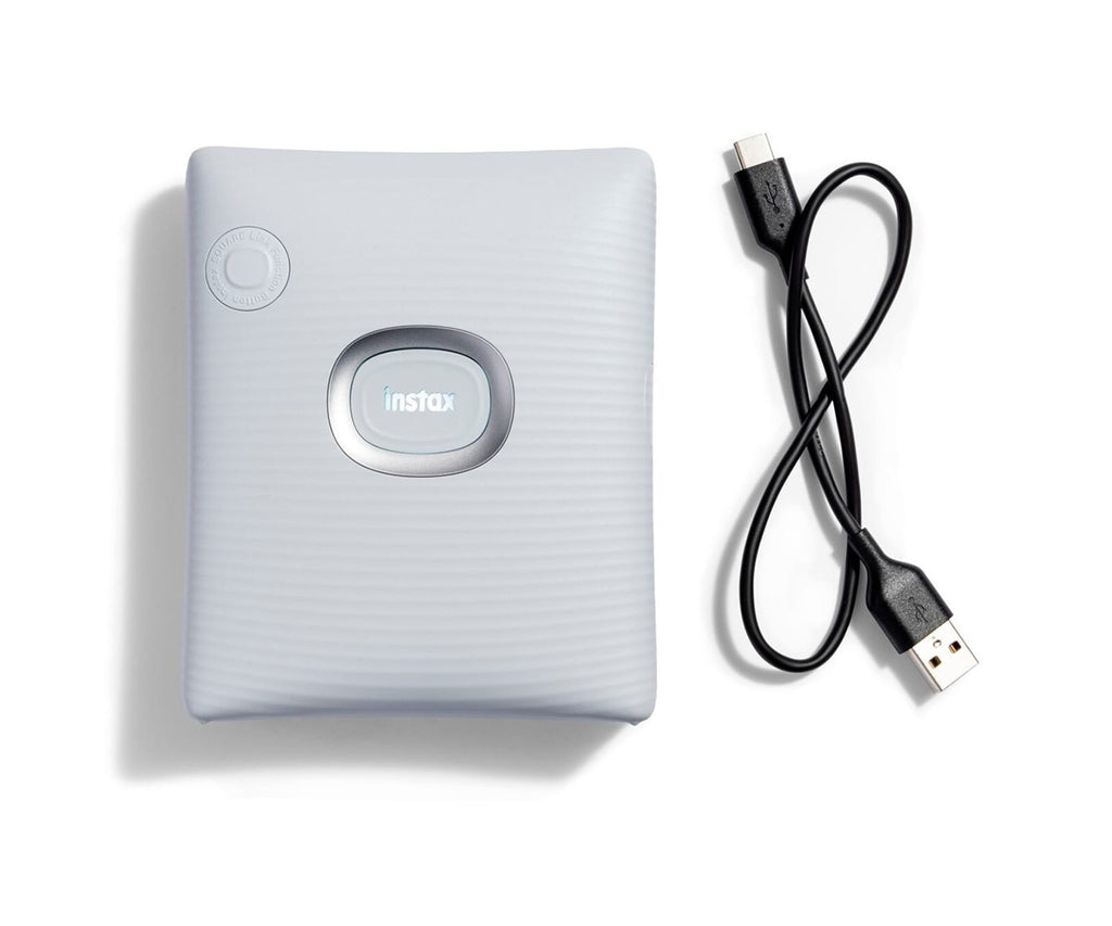 FUJIFILM INSTAX SQUARE LINK™ ASH WHITE / IMPRESORA PORTÁTIL PARA SMARTPHONE - detalle