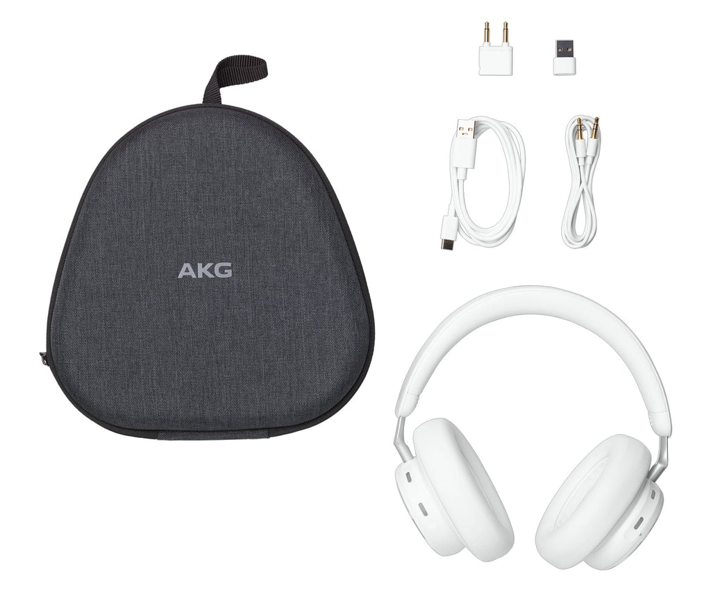 AKG N9 HYBRID WHITE / AURICULARES INALÁMBRICOS CON CANCELACIÓN DE RUIDO - detalle