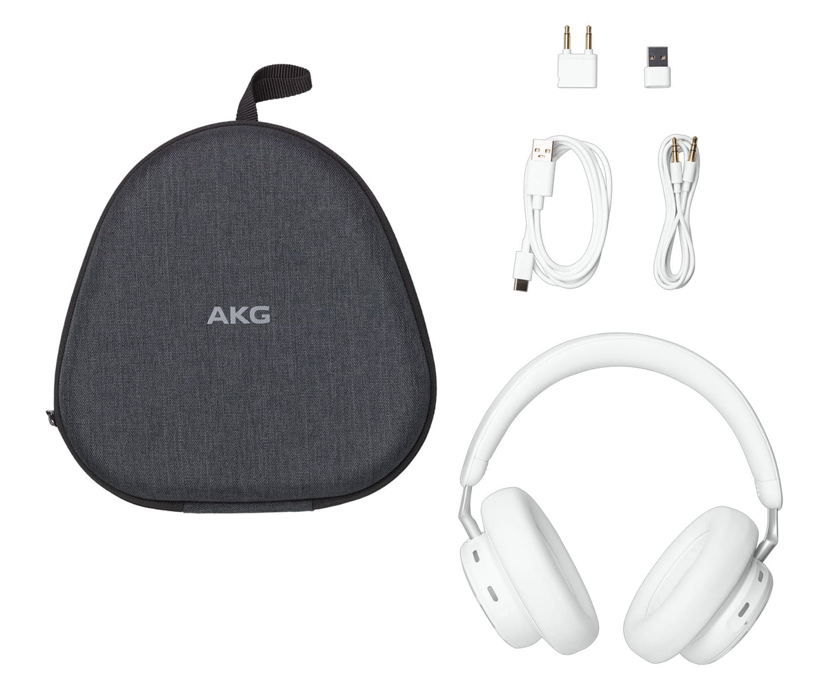 AKG N9 HYBRID WHITE / AURICULARES INALÁMBRICOS CON CANCELACIÓN DE RUIDO - detalle