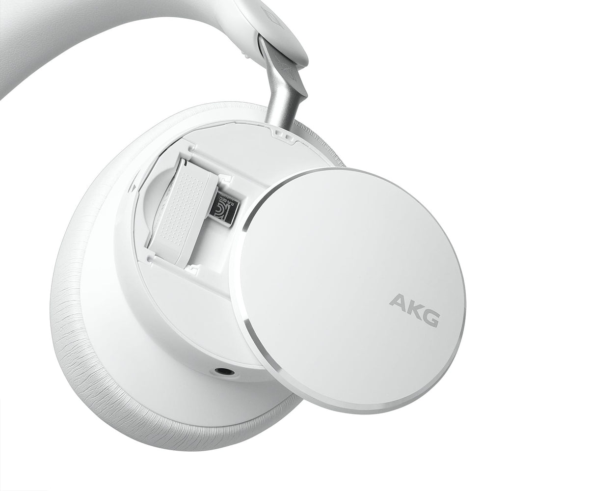 AKG N9 HYBRID WHITE / AURICULARES INALÁMBRICOS CON CANCELACIÓN DE RUIDO - detalle