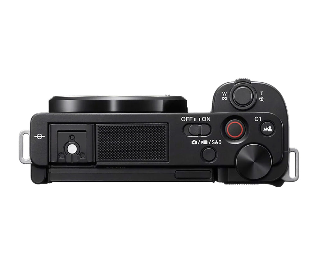 SONY ZV-E10 + 16-50MM NEGRO / CÁMARA VLOGGING + OBJETIVO ZOOM 16-50MM F3.5-5.6 - detalle