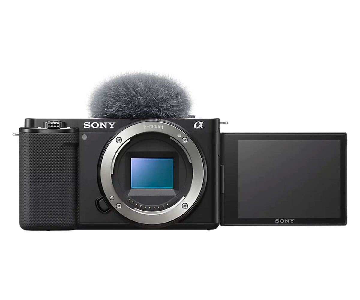 SONY ZV-E10 + 16-50MM NEGRO / CÁMARA VLOGGING + OBJETIVO ZOOM 16-50MM F3.5-5.6 - detalle