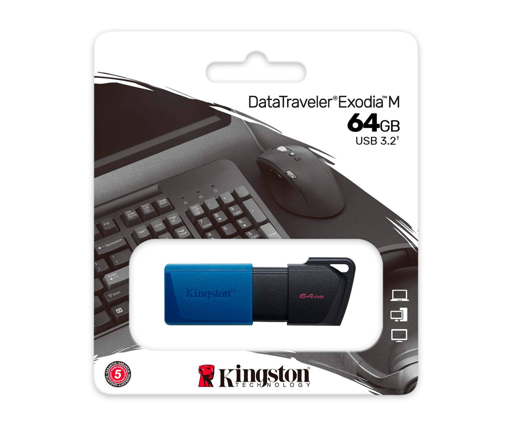 KINGSTON DATATRAVELER EXODIA M 64GB / UNIDAD FLASH USB - detalle