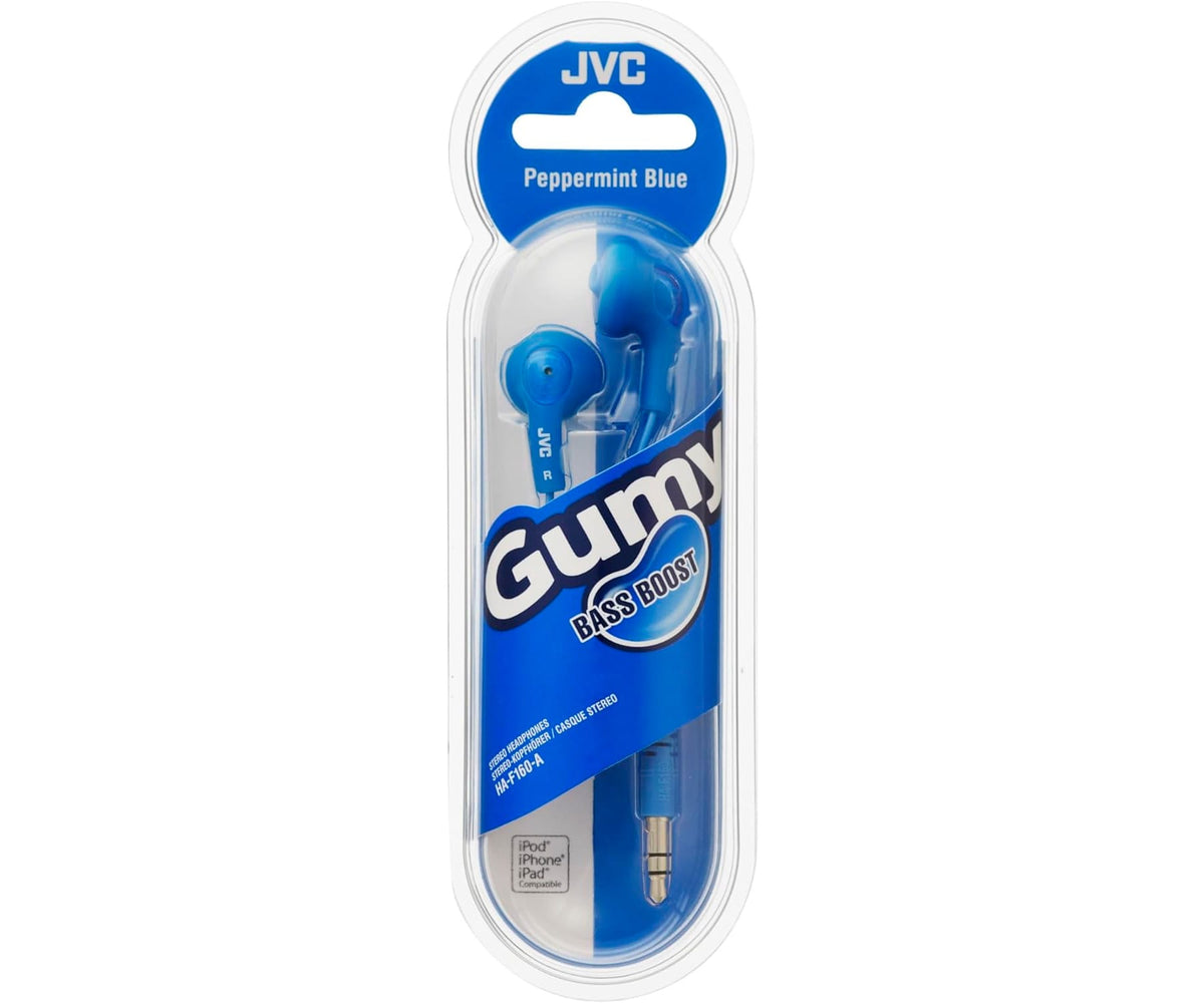 JVC HA-F160 BLUE / AURICULARES TIPO BOTÓN - detalle