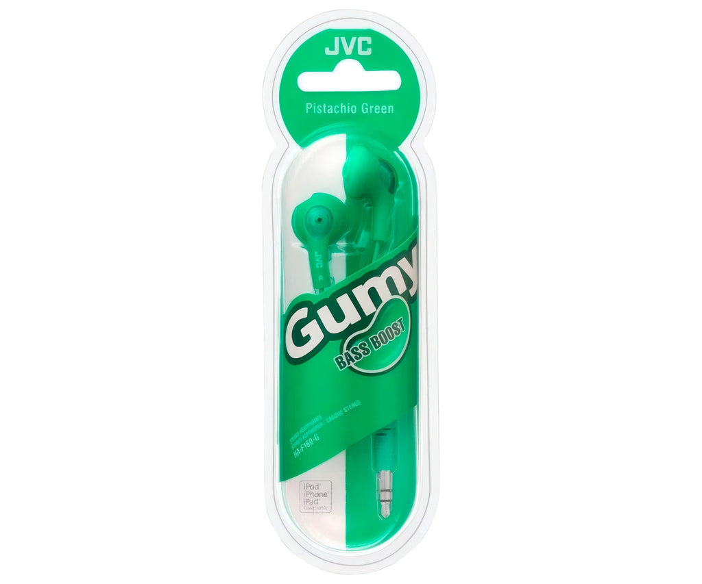 JVC HA-F160 GREEN / AURICULARES TIPO BOTÓN - detalle