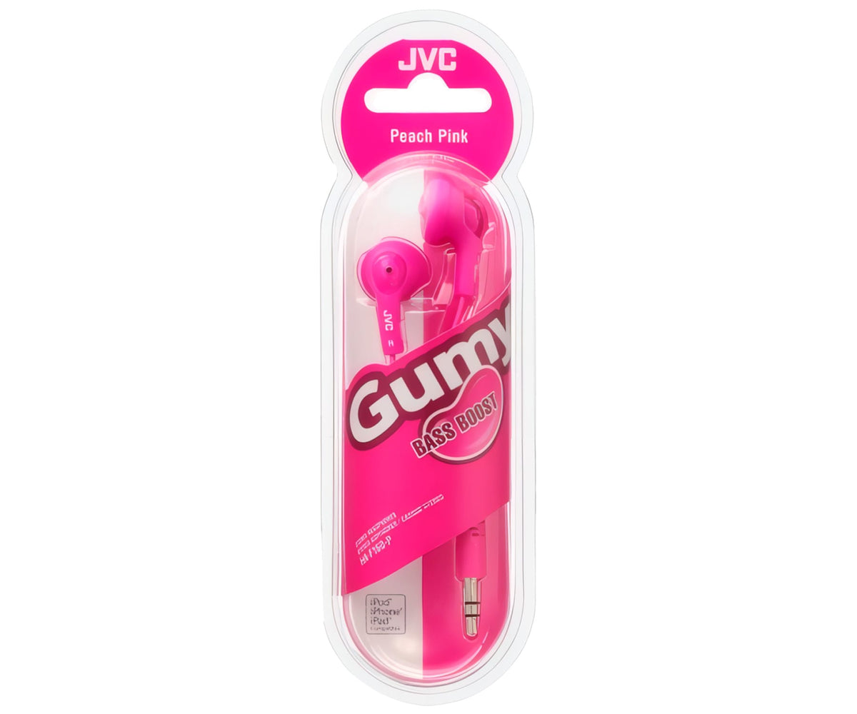 JVC HA-F160 PINK / AURICULARES TIPO BOTÓN - detalle
