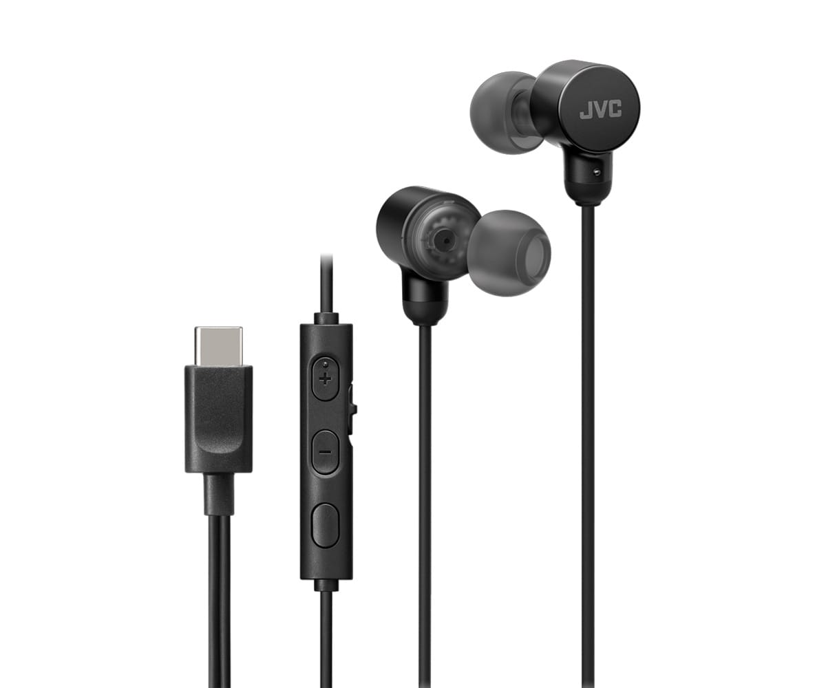 JVC HA-FR29UC BLACK / AURICULARES CON CABLE USB-C™ MICRÓFONO Y MANDO A DISTANCIA