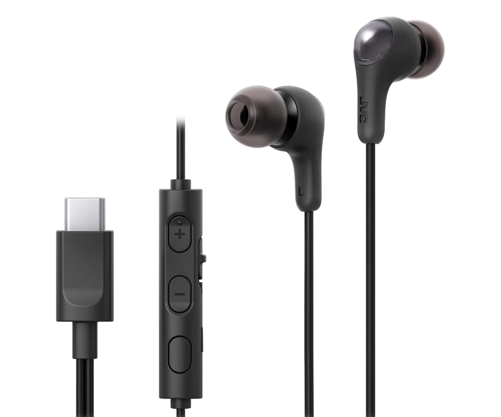 JVC HA-FR9UC GUMY CONNECT BLACK / AURICULARES CON CABLE USB-C™