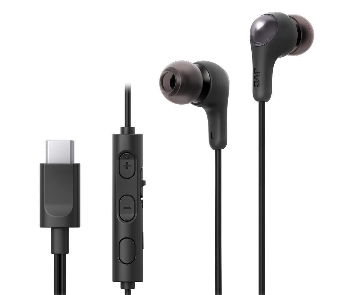 JVC HA-FR9UC GUMY CONNECT BLACK / AURICULARES CON CABLE USB-C™