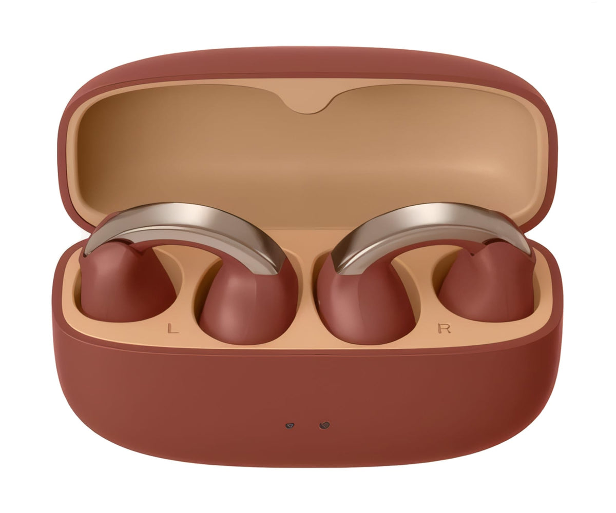 JVC NP1T BROWN / AURICULARES INALÁMBRICOS ABIERTOS TIPO PIERCING - detalle