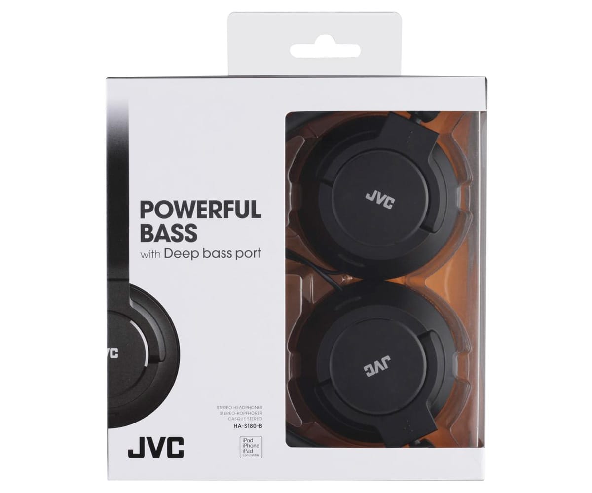 JVC HA-S180 BLACK / AURICULARES LIGEROS - detalle