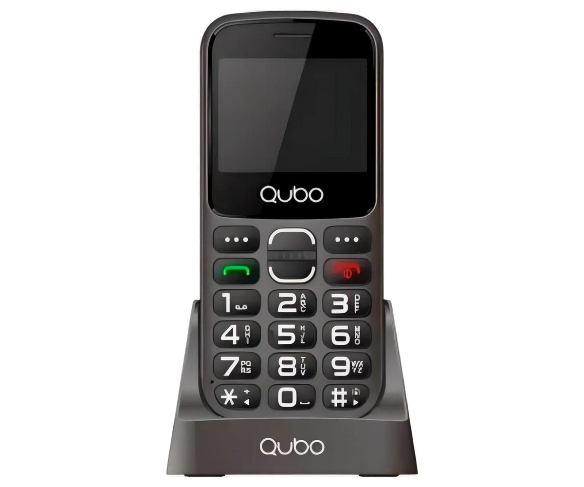 QUBO SENIOR X-230BKC 4G NEGRO / MÓVIL 2.31"