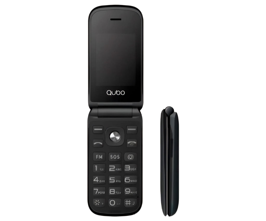 QUBO SENIOR X-209 4G NEGRO / MÓVIL 2.4"