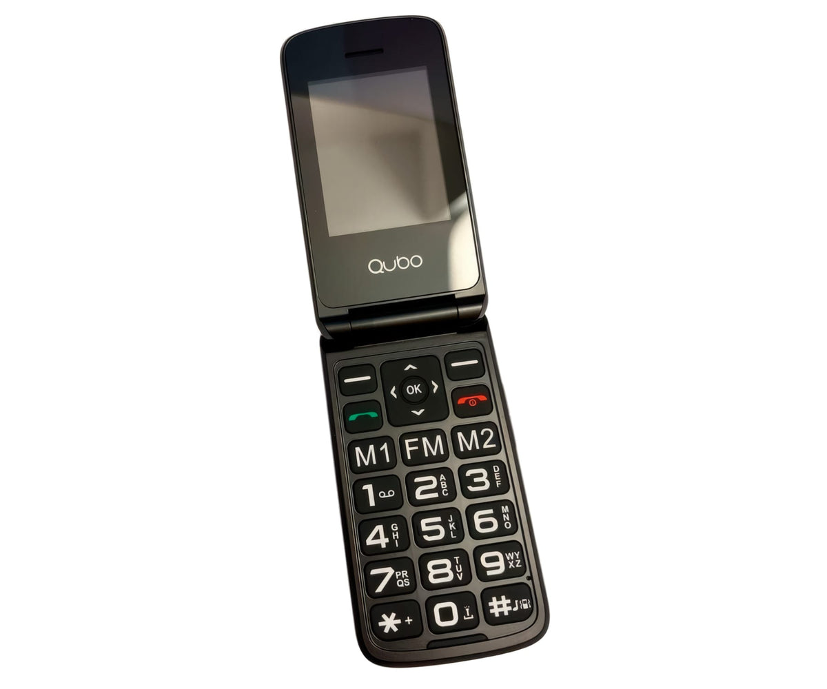 QUBO SENIOR X-247 BK 4G NEGRO / MÓVIL 2.31" - detalle