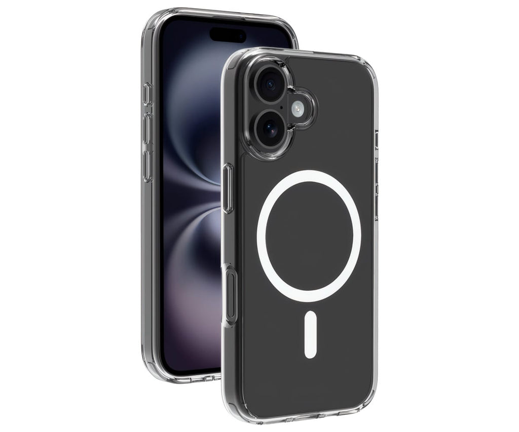 JC TRASERA DE SILICONA TRANSPARENTE COMPATIBLE CON MAGSAFE / APPLE IPHONE 17