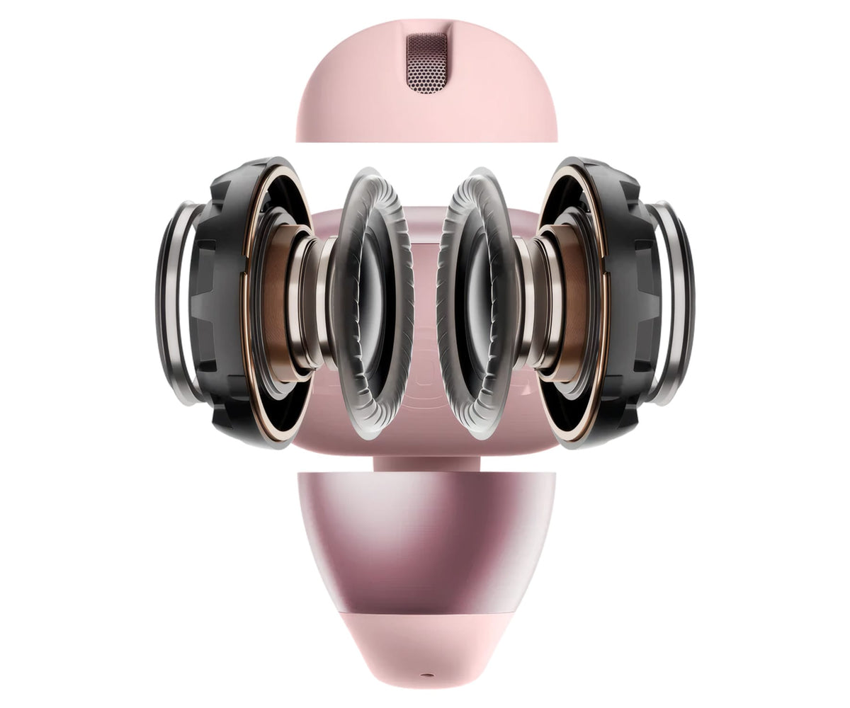 SHOKZ OPENDOTS ONE ROSA / AURICULARES INALÁMBRICOS OPEN-EAR CON CLIP - detalle