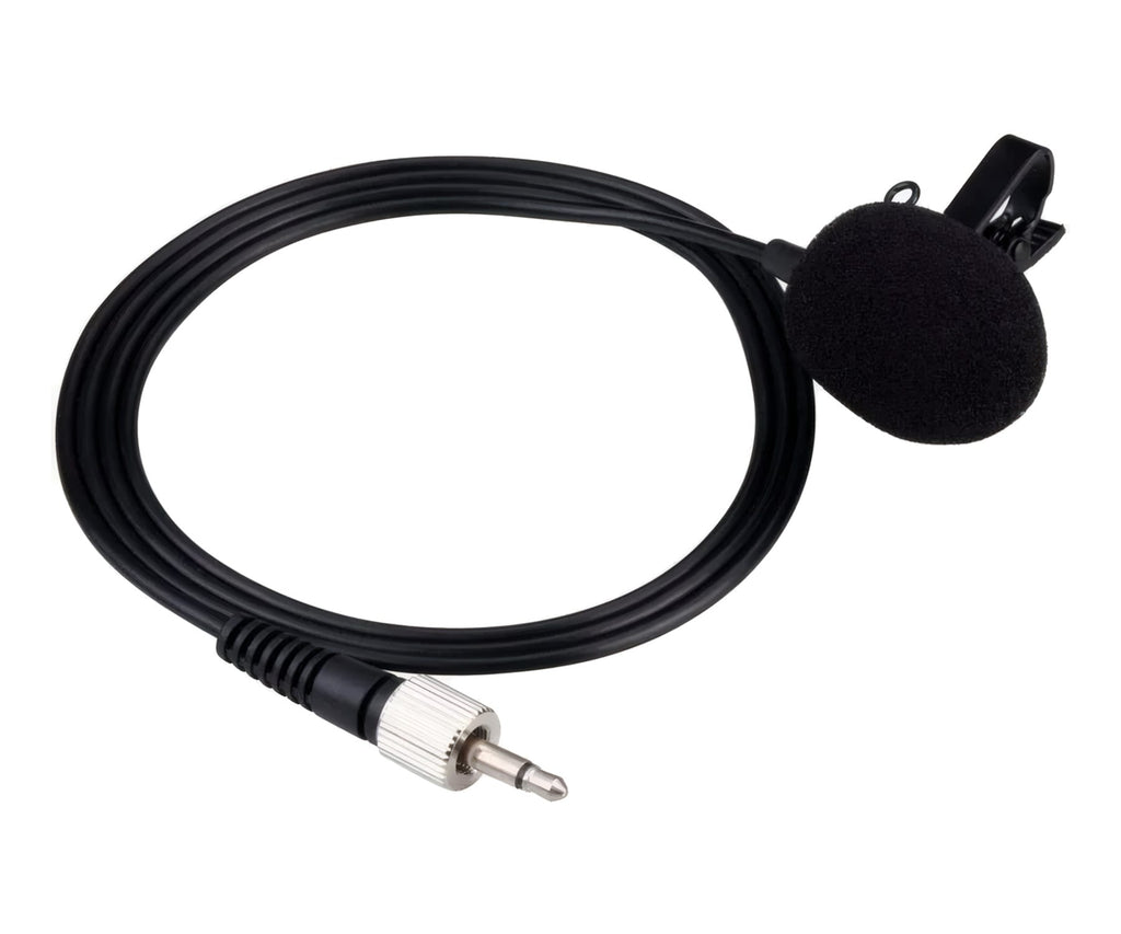 NK IG33008 PLATA Y NEGRO / MICRÓFONO DE SOLAPA INALÁMBRICO CON ADAPTADOR DE CÁMARA - detalle