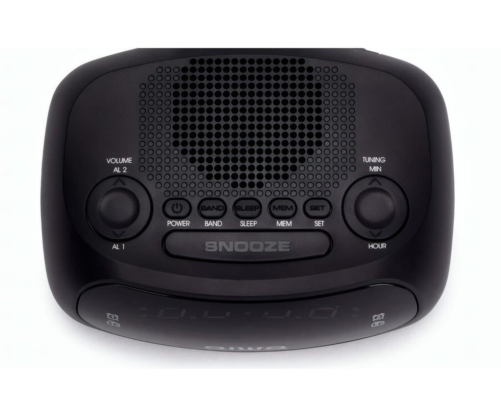 AIWA CR-09J NEGRO / RELOJ DESPERTADOR - detalle