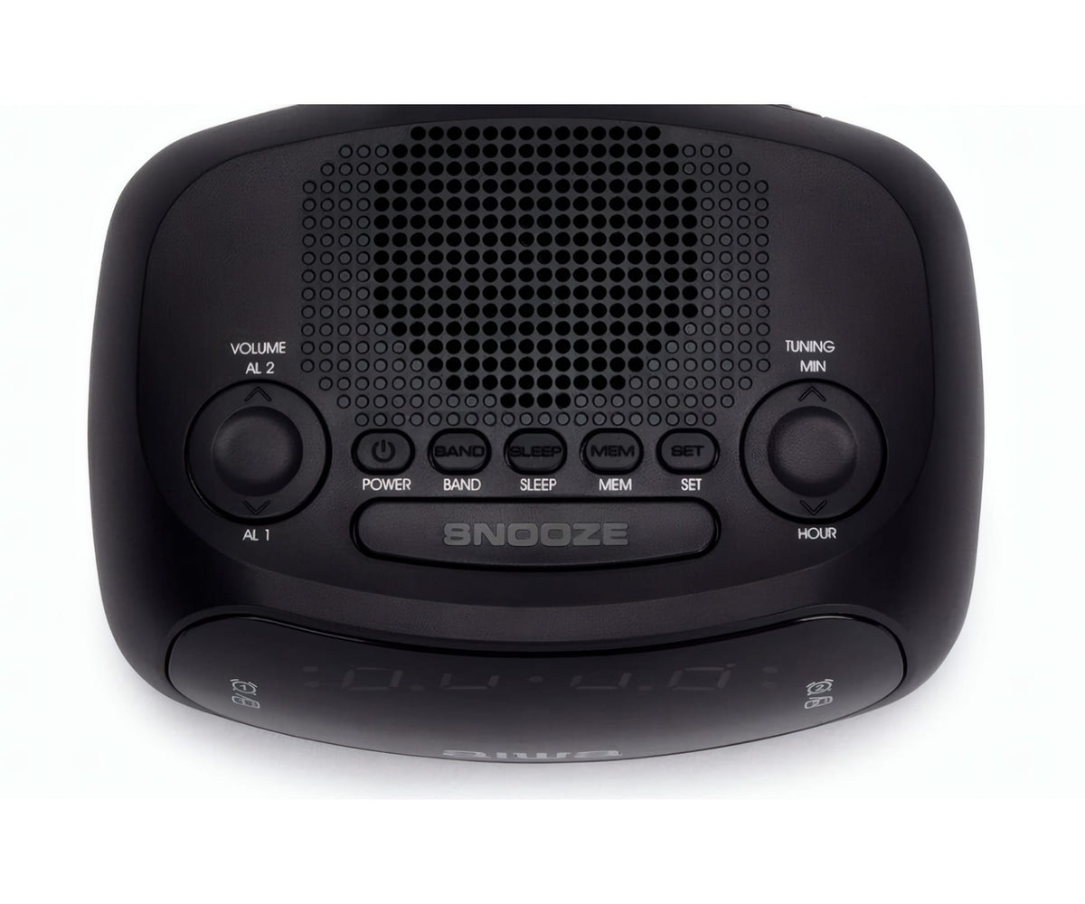 AIWA CR-09J NEGRO / RELOJ DESPERTADOR - detalle