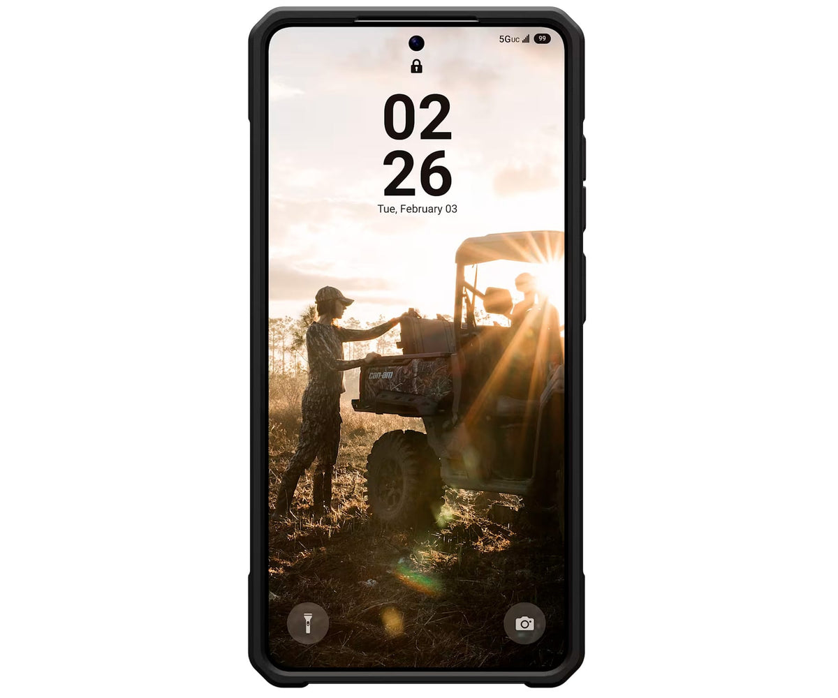 UAG FUNDA MONARCH PRO NEGRO KEVLAR / SAMSUNG GALAXY S26 ULTRA - detalle
