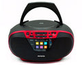 AIWA BBTU-500DAB ROJO / RADIO CD PORTÁTIL