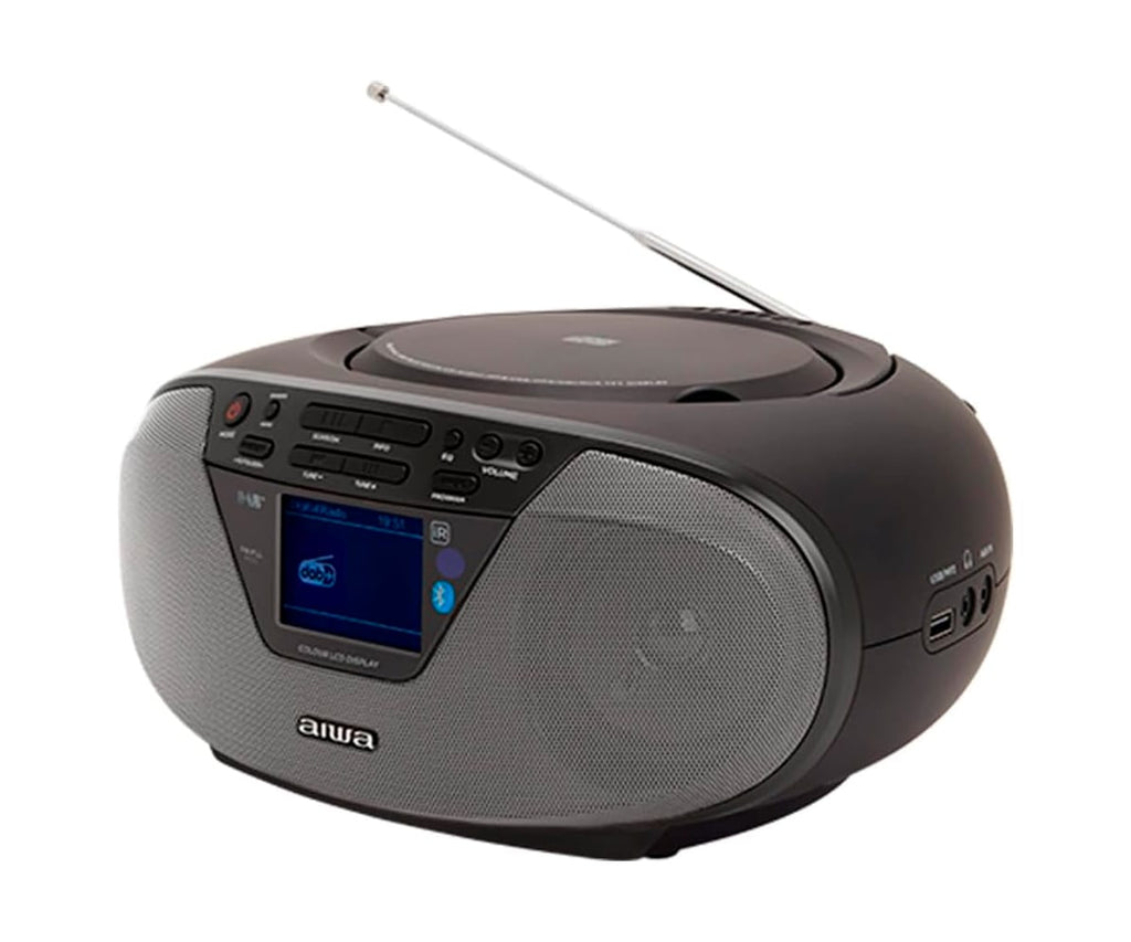 AIWA BBTU-500DAB BLACK / RADIO CD PORTÁTIL - detalle