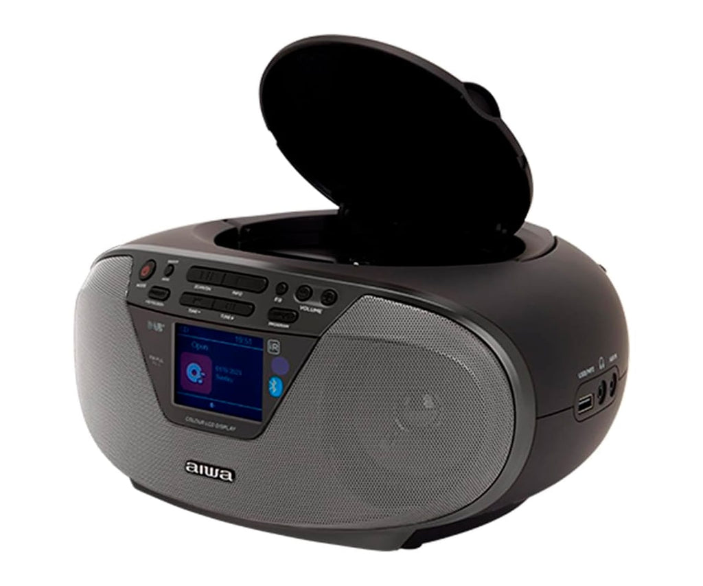 AIWA BBTU-500DAB BLACK / RADIO CD PORTÁTIL - detalle