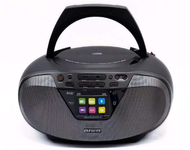 AIWA BBTU-500DAB BLACK / RADIO CD PORTÁTIL