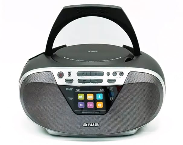 AIWA BBTU-500DAB SILVER / RADIO CD PORTÁTIL